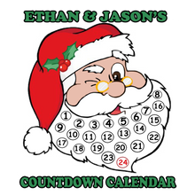 Load image into Gallery viewer, Christmas Horizontal Countdown Calendar