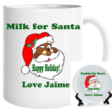 Load image into Gallery viewer, Milk and Cookies Theme Plate and Mug Set