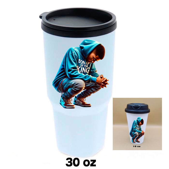 Double Plastic Travel Tumbler  Set-Limited Supply
