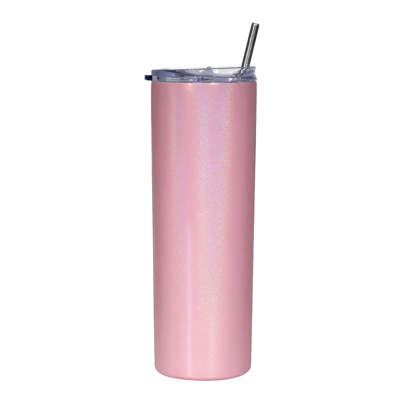 20 oz. Pink Shimmer Tumbler-Valentines Gift Package